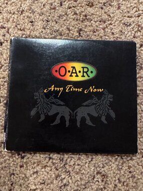 O.A.R Any Time Now 2-CD Live Album SIGNED Autographed + Tickets Rare Collectible